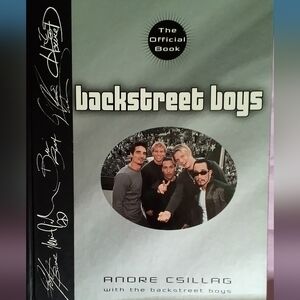 Hard Cover Book Backstreet Boys The Official Book